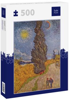 Lais Puzzle - Vincent Willem van Gogh - Landstraße mit Zypressen - 500 Teile