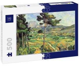 Lais Puzzle - Paul Cézanne - Montaigne Sainte-Victoire, von Bellevue aus gesehen - 500 Teile