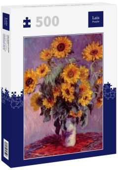 Lais Puzzle - Claude Monet - Stilleben mit Sonnenblumen - 500 Teile