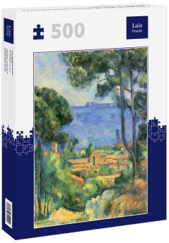 Lais Puzzle - Paul Cézanne - Blick auf L'Estaque und das Chateaux d'If (Das Meer bei L'Estaque) - 500 Teile