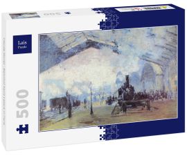 Lais Puzzle - Claude Monet - Bahnhof Saint Lazare in Paris - 500 Teile