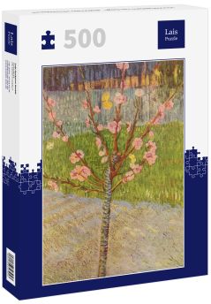 Lais Puzzle - Vincent Willem van Gogh - Blühender Pfirsichbaum - 500 Teile