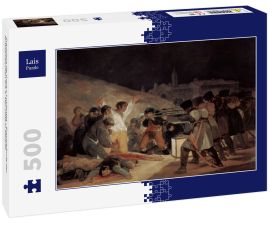 Lais Puzzle - Francisco de Goya y Lucientes - Erschießung der Aufständischen am 3. Mai 1808 in Madrid - 500 Teile