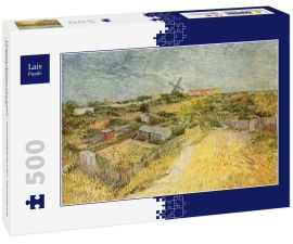 Lais Puzzle - Vincent Willem van Gogh - Gemüsegärten am Montmartre (La Butte Montmartre) - 500 Teile
