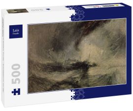 Lais Puzzle - Joseph Mallord William Turner - Schneesturm vor der Hafeneinfahrt - 500 Teile