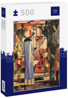 Lais Puzzle - August Macke - Großes helles Schaufenster - 500 Teile