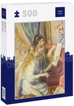 Lais Puzzle - Pierre-Auguste Renoir - Zwei Mädchen am Klavier - 500 Teile