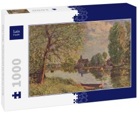 Lais Puzzle - Alfred Sisley - Flußlandschaft bei Moret-sur-Loing - 1.000 Teile