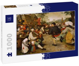 Lais Puzzle - Pieter Bruegel d. Ä. - Bauerntanz - 1.000 Teile