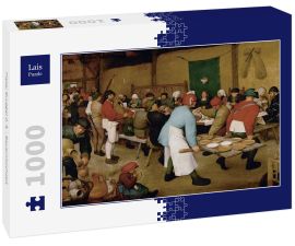 Lais Puzzle - Pieter Bruegel d. Ä. - Bauernhochzeit - 1.000 Teile