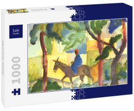 Lais Puzzle - August Macke - Eselreiter - 1.000 Teile
