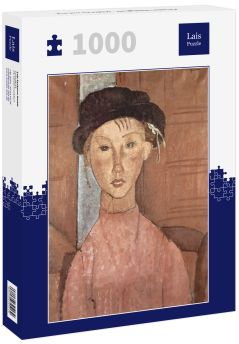 Lais Puzzle - Amadeo Modigliani - Mädchen mit Hut - 1.000 Teile