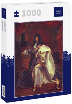 Lais Puzzle - Hyacinthe Rigaud - Porträt des französischen Königs Ludwig XIV. - 1.000 Teile
