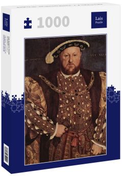 Lais Puzzle - Hans Holbein d. J. - Porträt Heinrich VIII. von England - 1.000 Teile