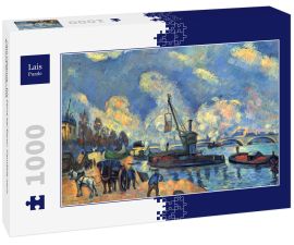 Lais Puzzle - Paul Cézanne - Die Seine bei Bercy, Gemälde nach Armand Guillaumin - 1.000 Teile