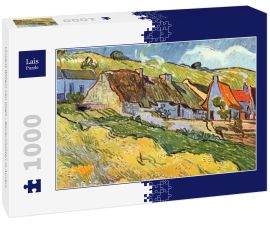 Lais Puzzle - Vincent Willem van Gogh - Bauernhütten in Auvers - 1.000 Teile