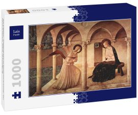 Lais Puzzle - Fra Angelico - Freskenzyklus im Dominikanerkloster San Marco in Florenz, Szene: Verkündigung - 1.000 Teile