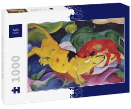 Lais Puzzle - Franz Marc - Kühe-rot, grün, gelb - 1.000 Teile