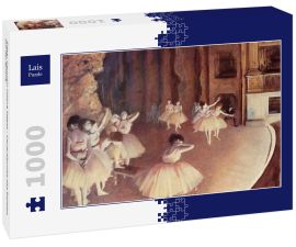 Lais Puzzle - Edgar Germain Hilaire Degas - Generalprobe des Balletts auf der Bühne - 1.000 Teile