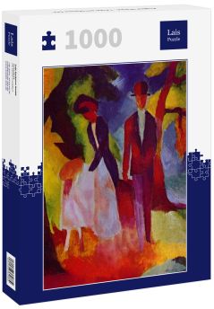 Lais Puzzle - August Macke - Leute am blauen See - 1.000 Teile