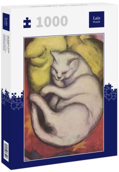 Lais Puzzle - Franz Marc - Kater auf gelbem Kissen - 1.000 Teile