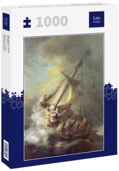 Lais Puzzle - Rembrandt Harmensz. van Rijn - Christus im Sturm auf dem See von Galilea - 1.000 Teile