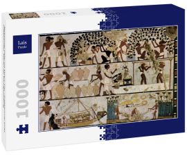 Lais Puzzle - Ägyptischer Maler um 1500 v. Chr. - Grabkammer eines Unbekannten, Szenen der Wandgestaltung - 1.000 Teile