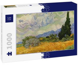 Lais Puzzle - Vincent Willem van Gogh - Weizenfeld mit Zypressen - 1.000 Teile