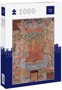 Lais Puzzle - Chinesischer Maler des 8. Jahrhunderts - Das Paradies des Buddha Amitabha - 1.000 Teile