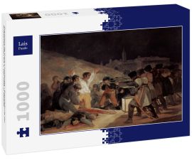 Lais Puzzle - Francisco de Goya y Lucientes - Erschießung der Aufständischen am 3. Mai 1808 in Madrid - 1.000 Teile