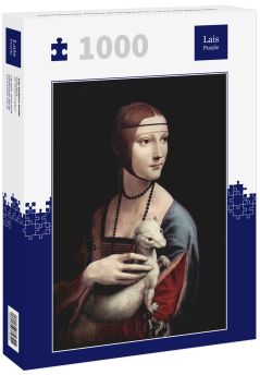 Lais Puzzle - Leonardo da Vinci - Porträt einer Dame mit Hermelin - 1.000 Teile
