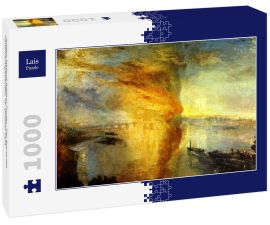 Lais Puzzle - Joseph Mallord William Turner - Der Brand des Parlamentsgebäudes, 16. Oktober 1834 - 1.000 Teile