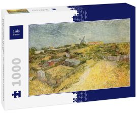 Lais Puzzle - Vincent Willem van Gogh - Gemüsegärten am Montmartre (La Butte Montmartre) - 1.000 Teile
