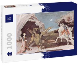 Lais Puzzle - Paolo Uccello - Hl. Georg im Kampf mit dem Drachen - 1.000 Teile