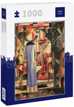 Lais Puzzle - August Macke - Großes helles Schaufenster - 1.000 Teile