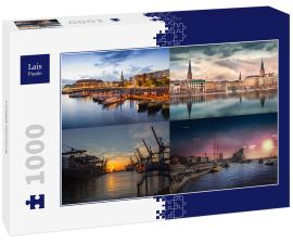 Lais Puzzle - Collage Hamburg - 1.000 Teile