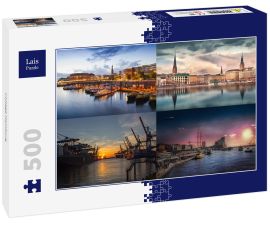 Lais Puzzle - Collage Hamburg - 500 Teile