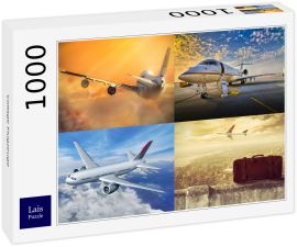 Lais Puzzle - Collage Flugzeuge - 1.000 Teile