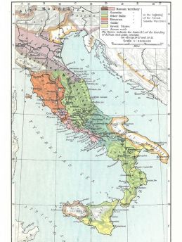 Lais Puzzle - Landkarte Historical Atlas - William R. Shepherd Das Wachstum des Römischen Reiches bis 218 vor Christus - 500 Teile