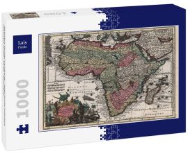 Lais Puzzle - Matthäus Seutter Landkarte - Atlas Novas Indicibus Instructus (1744) - Afrika - Motivserie - 1.000 Teile