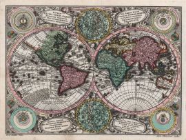 Lais Puzzle - Matthäus Seutter Landkarte - Atlas Novas Indicibus Instructus (1744) - Planisphaerium coeleste - Motivserie - 1.000 Teile