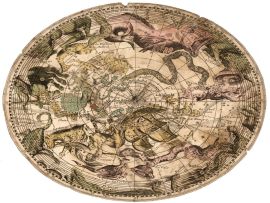 Lais Puzzle - Matthäus Seutter Landkarte - Atlas Novas Indicibus Instructus (1744) - Sternenhimmel - Motivserie - 1.000 Teile