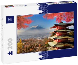 Lais Puzzle - Mount Fuji Japan in Herbstfarben - 200 Teile