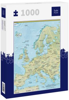 Lais Puzzle - Landkarte Europa - 1.000 Teile
