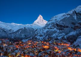 Lais Puzzle - Zermatt am frühen Morgen mit Matterhorn - 500 & 1.000 Teile
