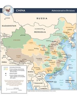 Lais Puzzle - Landkarte China Verwaltung - 1.000 Teile