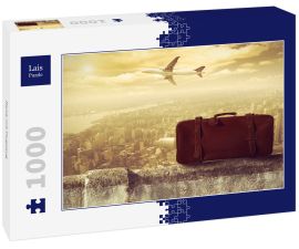 Lais Puzzle - Reise mit Flugzeug - 1.000 Teile