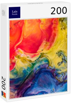 Lais Puzzle - Kunst Farben - 200 Teile