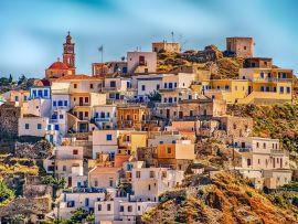 Lais Puzzle - Griechenland Dorf Karpathos Hügel - 1.000 Teile