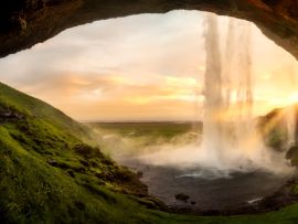 Lais Puzzle - Seljalandsfoss Island Wasserfall - 1.000 Teile